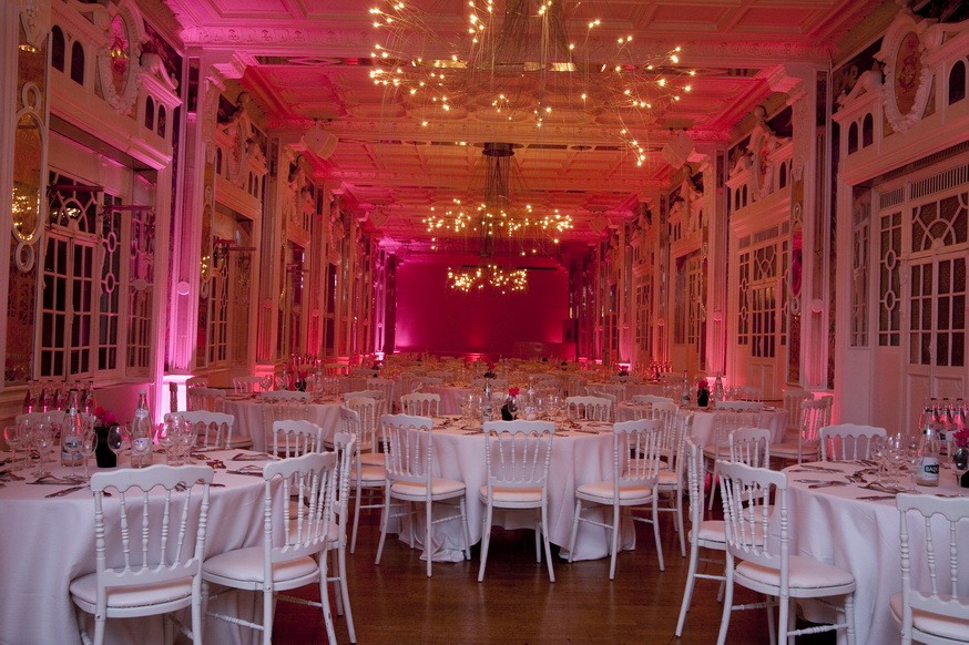 Dîner au salon des miroirs